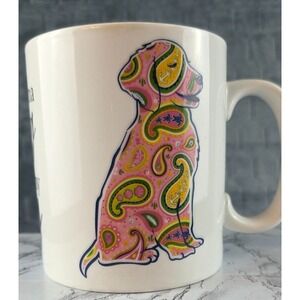 SIMPLY SOUTHERN~Pink Dog I JUST WANNA HANG‎ WITH MY DOG Coffee Mug